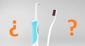 cepillo de dientes manual y electrico